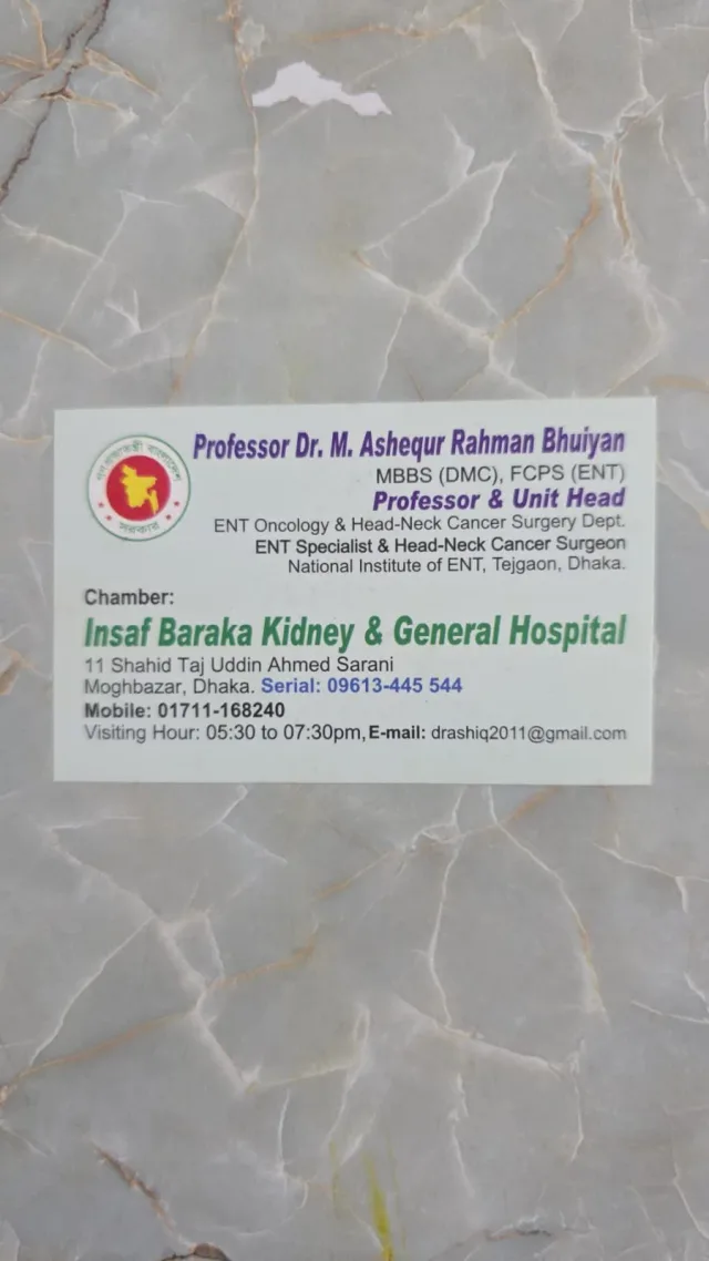 Professor Dr Mohammad Ashequr Rahman Bhuiyan work photo 2