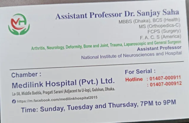 Dr. Sanjoy saha work photo 1