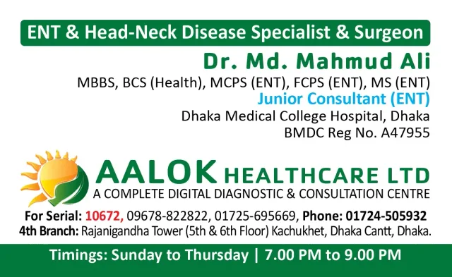 Dr. Md. Mahmud Ali work photo 1